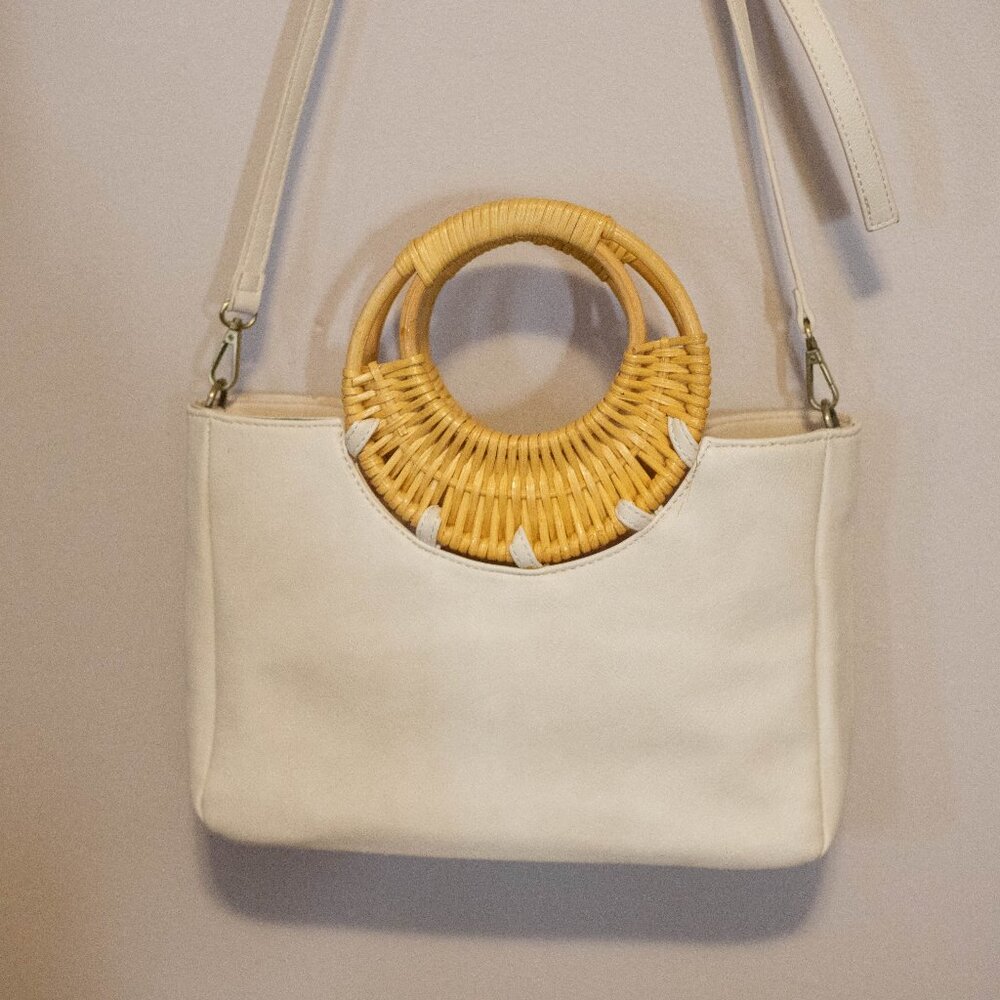 Anthropologie Patricia Ring Handle Bag